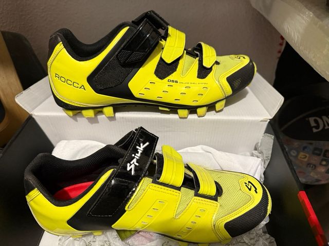 Scarpe Ciclismo Spiuk Giallo/Nero