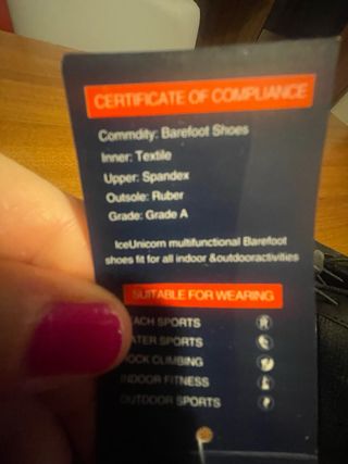 Scarpe IceUnicorn Nere Misura 45 Pianta Larga