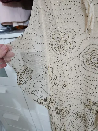 Vestido Zara con abalorios