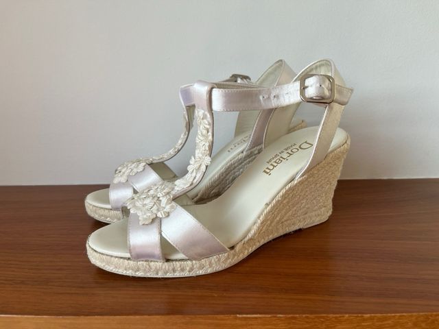 Sandalias de Novia Doriani Talla 37