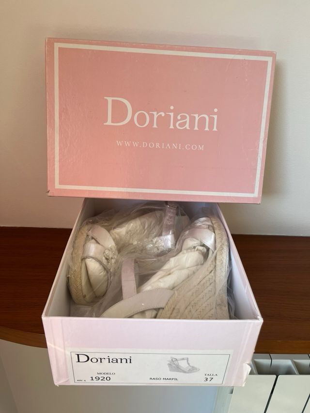 Sandalias de Novia Doriani Talla 37