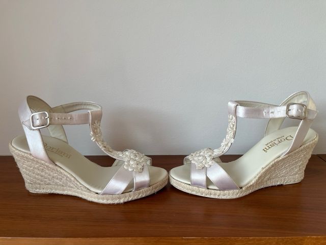 Sandalias de Novia Doriani Talla 37