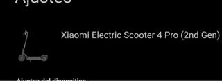 Patinete Xiaomi Scooter 4 Pro (2ª Gen)