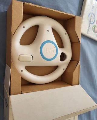 Mando Wii U Bowser + Volante Mario Kart Nintendo