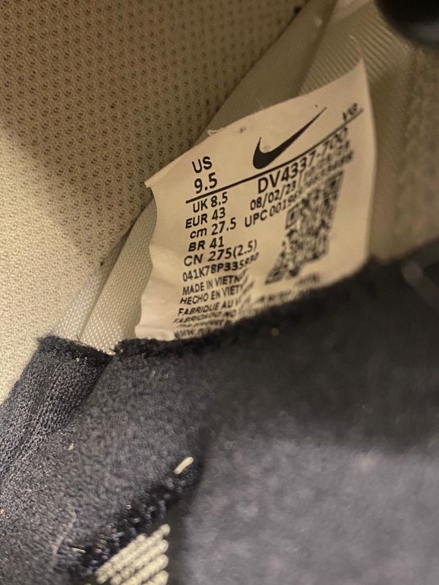 Botas de fútbol Nike Beige/Negro Talla 43