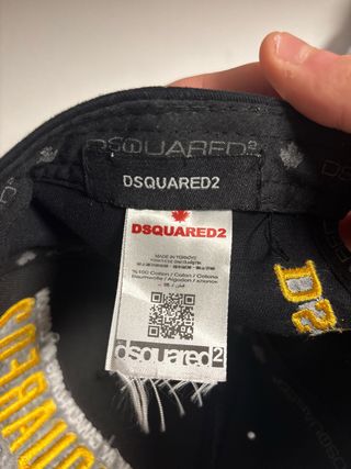 Gorra Dsquared2 Negra