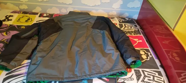 Cazadora Topicnoisy Hombre Gris y Verde