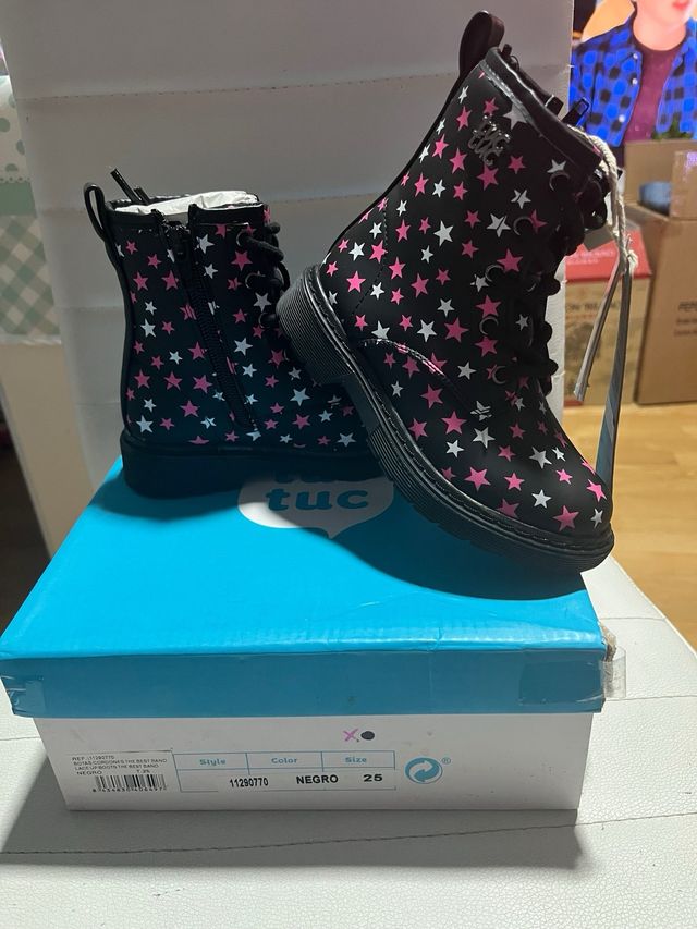 Botas Tuc Tuc estrellas niña Nuevas T 25