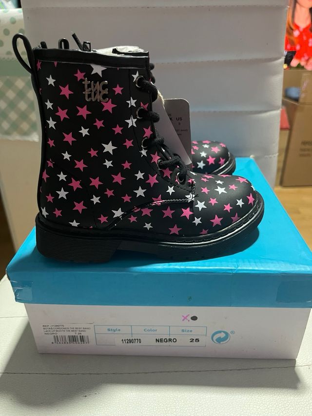 Botas Tuc Tuc estrellas niña Nuevas T 25
