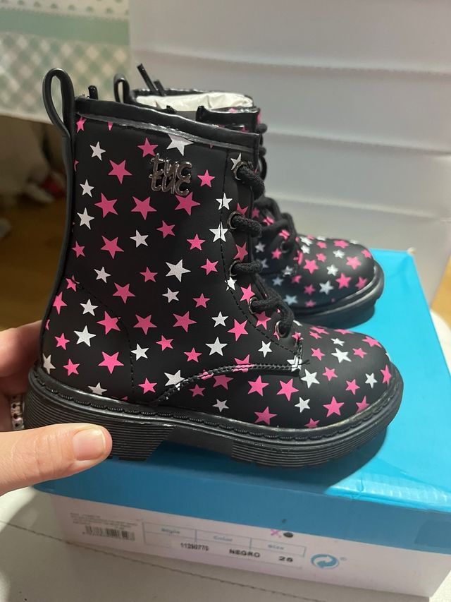 Botas Tuc Tuc estrellas niña Nuevas T 25