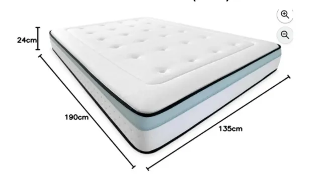 Colchón 135x190 cm como nuevo