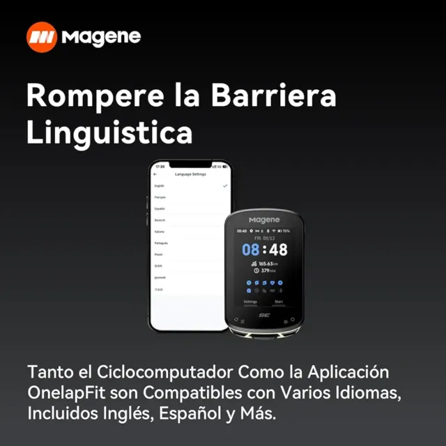 Magene C506SE Ciclocomputador GPS