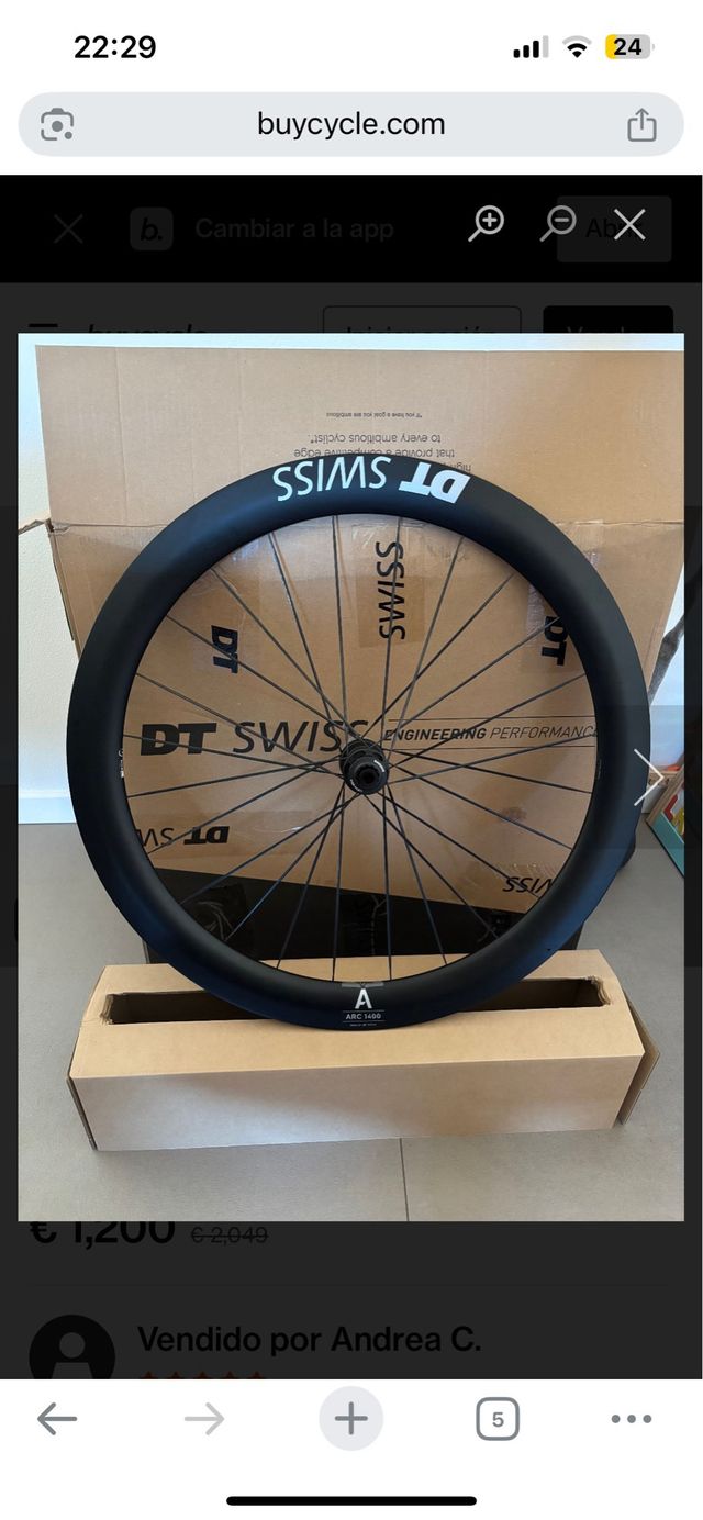 DT Swiss ARC 1400 Dicut 55