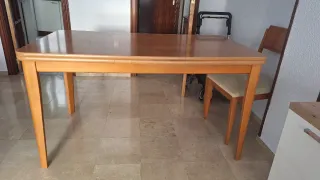 Mesa de comedor extensible madera
