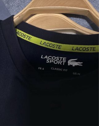 Camiseta Manga Larga Lacoste Azul