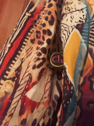 Camisa estampada talla S