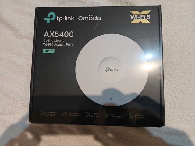 TP-Link AX5400 WiFi 6 Access Point EAP670