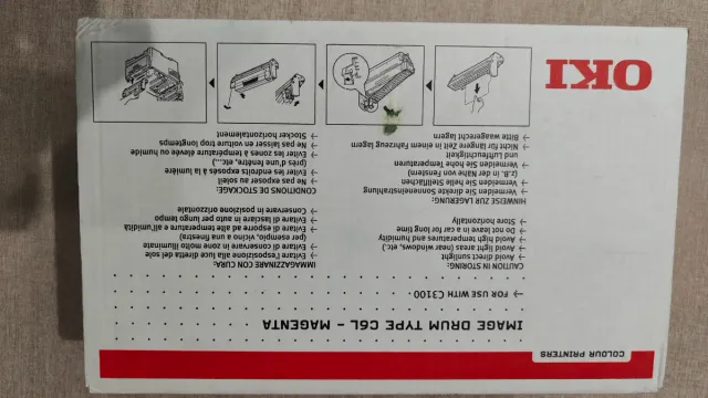 Toner Magenta OKI C6L - Per C3100