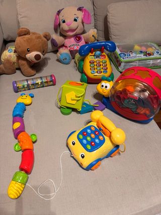 Lote Juguetes Bebé 0-3 Años montessori