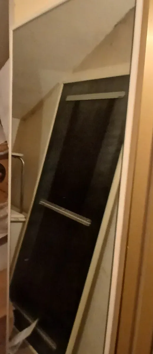 2 Espejos decorativo blanco  50e cada 1