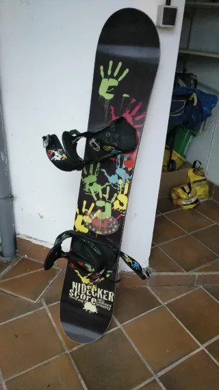 2 tablas Snowboard + fijaciones + botas