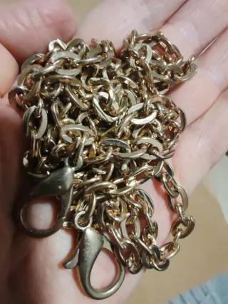 Cadena dorada para bolso 130cm