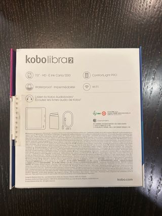 Kobo Libra 2 com caixa original