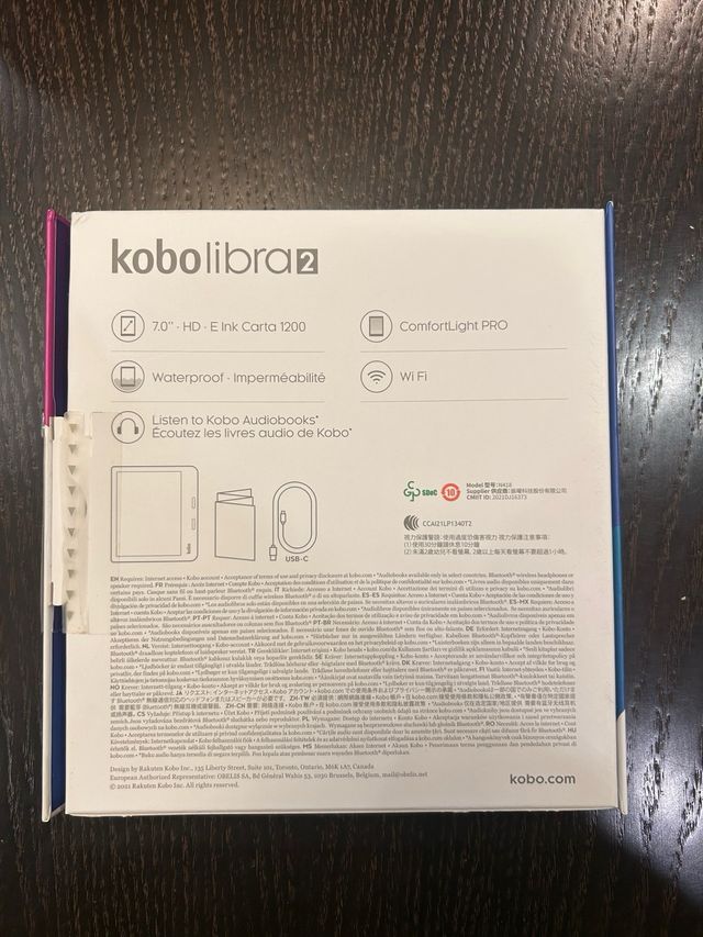 Kobo Libra 2 com caixa original