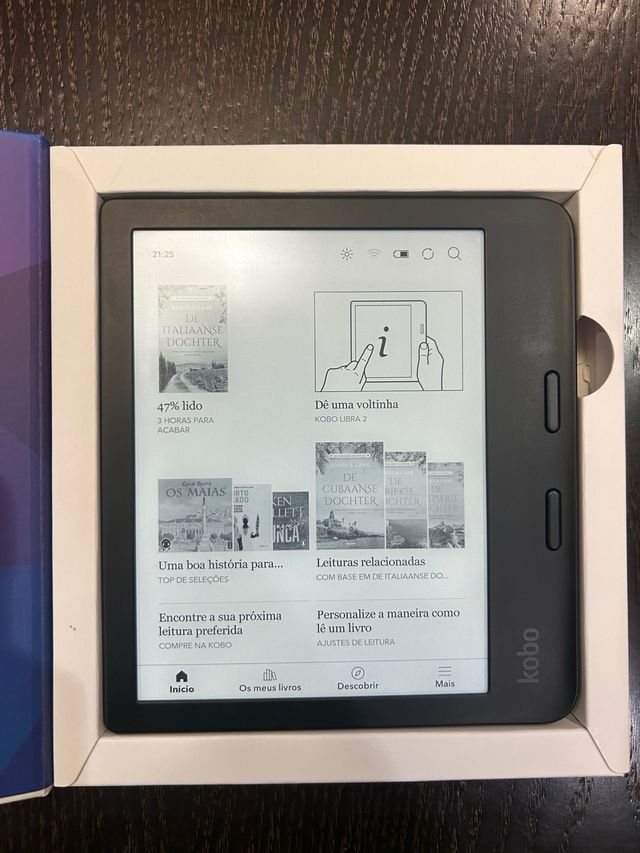 Kobo Libra 2 com caixa original