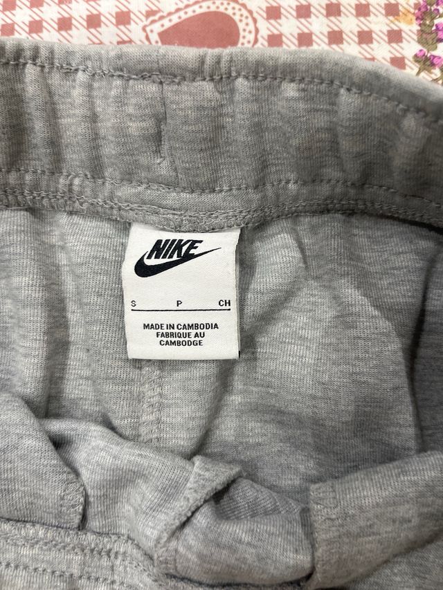 Conjunto Nike Tech Gris Original