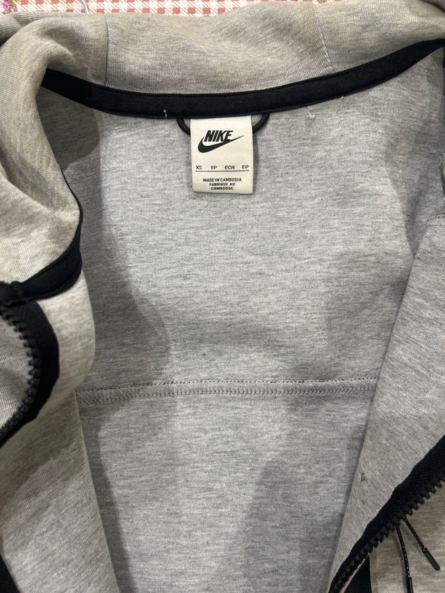 Conjunto Nike Tech Gris Original