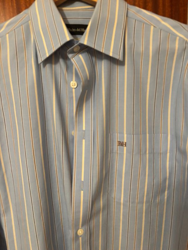 Camisa Pedro del Hierro Talla M Rayas