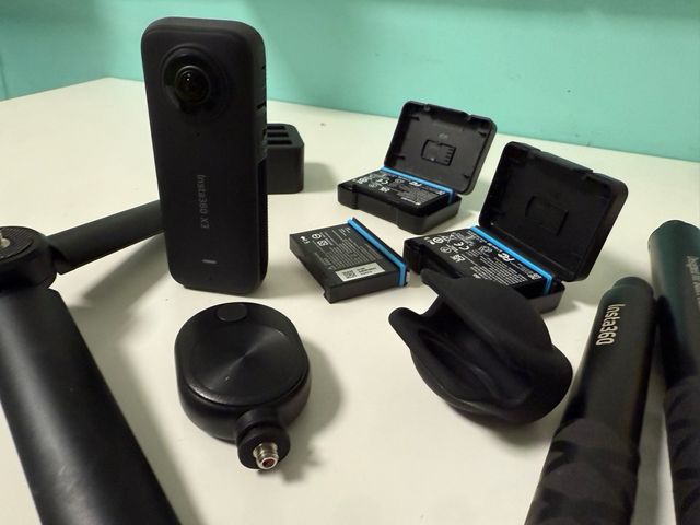 Insta360 X3 Cámara 360 Negra