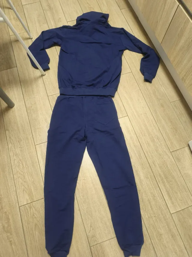 Chándal Versace Talla S Azul y Dorado