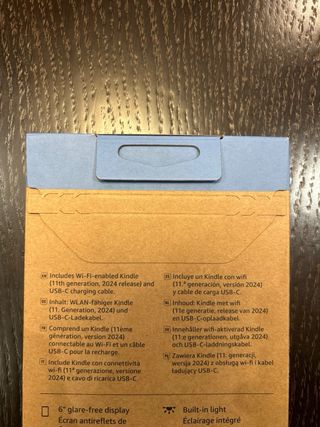 Kindle 11ª Geração - Caixa Selada