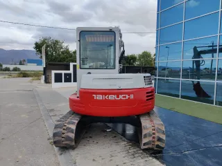 Excavadora de Cadenas Takeuchi TB 80 FR