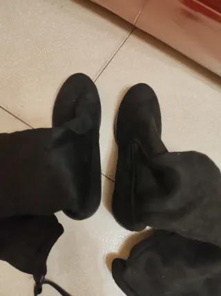 Stivali al ginocchio neri