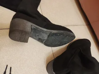 Stivali al ginocchio neri