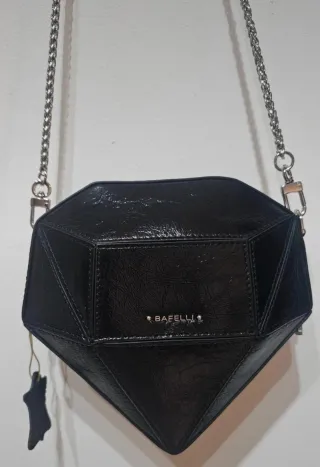 Bolso Bafelli Diamante Negro