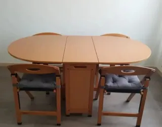 Mesa Foppapedretti plegable y extensible