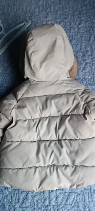 Plumifero- abrigo Zara Kids Niñ@ con Capucha y Pel