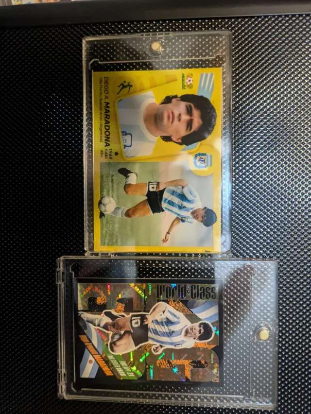 Lote 10 Cromos Diego Maradona