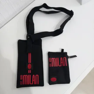 Tracolla + portamonete AC Milan
