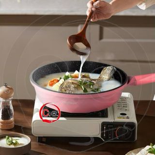 Set Pentole Cheffinger Rosa e Nero