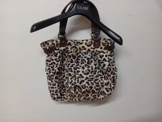 Bolso Laurel estampado leopardo