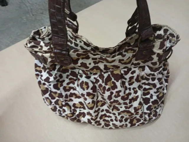 Bolso Laurel estampado leopardo