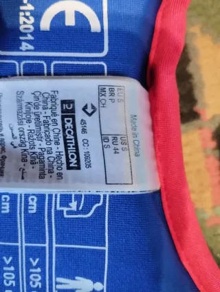 Chaleco flotador Nabaiji para agua