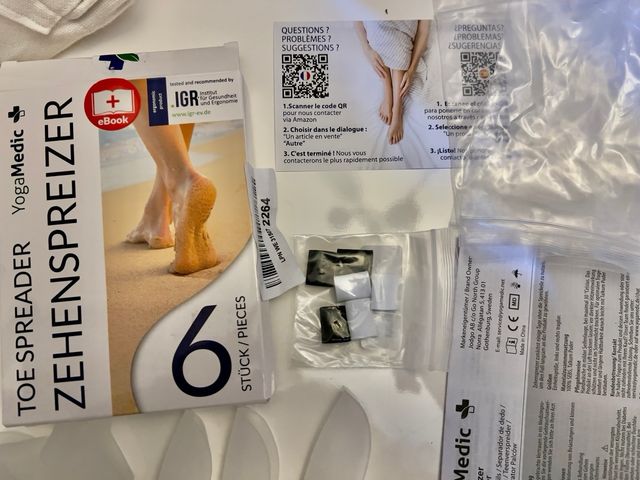 Separadores Hallux Valgus YogaMedic