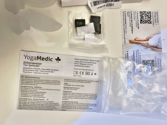 Separadores Hallux Valgus YogaMedic