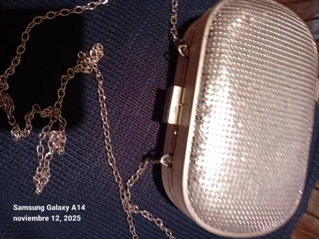 Bolso de fiesta plateado